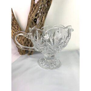 Shannon Crystal Gravy Boat Pitcher